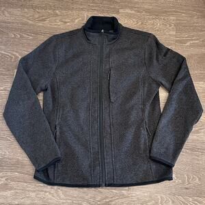 Medelita Charcoal Gray Strata Jacket Doctor Nurse Healthcare Worker Scrubs Large